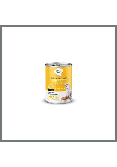 Chefs Choice Pate Chicken Tavuklu Tahılsız Ezme Yetişkin Kedi Konservesi 400 Gr Mmbz