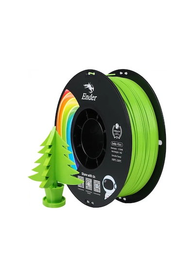 Creality Ender Pla+ Elma Yeşili Filament 1,75mm 1kg - Bisiparisve
