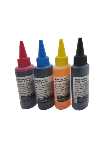 For Canon Pixma İx6850 Kartuş Dolum Mürekkebi Takım 4x100ml 4 Renk Set Mürekkep Muadil Diğer