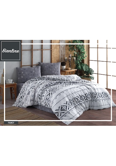 Komfort Home Tek Kişilik Ranforce Nevresim Takımı / Fancy