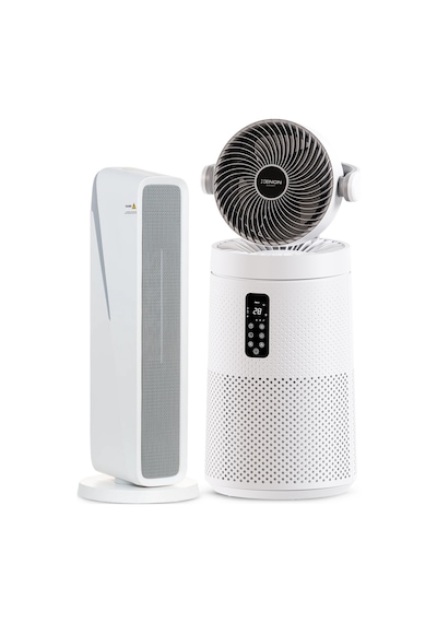 Xenon Smart Akıllı Hava Isıtıcı Ve Fanlı Aromaterapi Özellikli Hepa13 Filtreli Sessiz Hava Temizleyici Seti