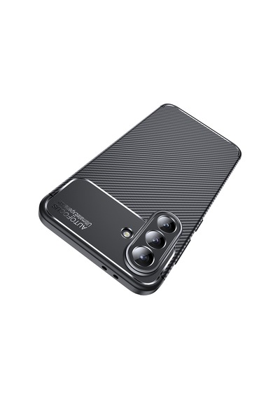 Zore Galaxy Uyumlu A56 Kılıf Msra Negro Silikon Kapak - Siyah Siyah