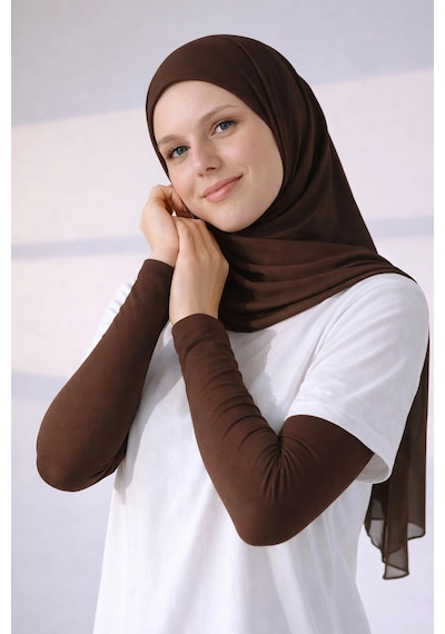 Erdenay Tekstil Kaliteli Penye Namaz Kolluğu 3 Çift - Siyah - Beyaz - Kahve