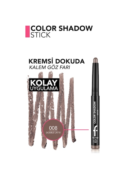 Color Shadow Yüksek Pigmentli & Işıltılı Asansörlü Kalem Göz Farı 8682536093248 008dbleltte