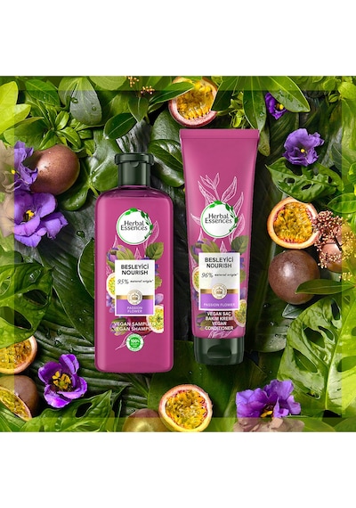 Herbal Essences Vegan Saç Bakım Kremi Besleyici Çarkıfelek Çiçeği ve Pirinç Sütü 275 ML