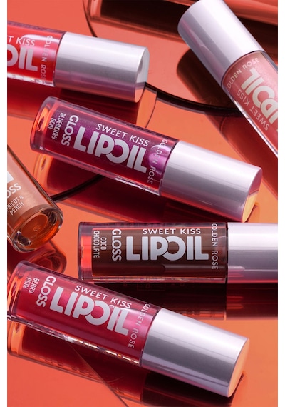 Golden Rose Sweet Kiss Rosehip Murumuru ve Jojoba Yağı İçeren Meyveli Dudak Parlatıcı Yağ 01