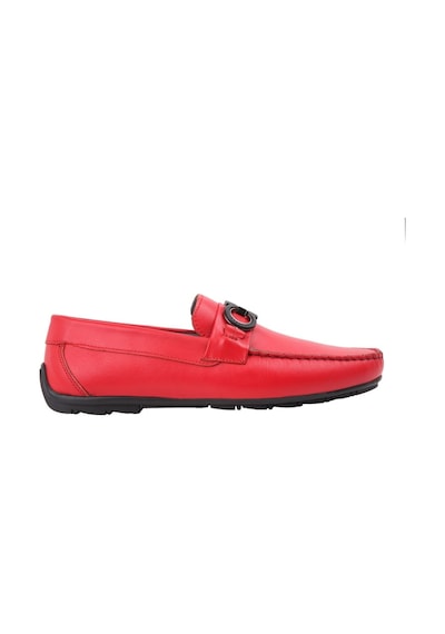 13157 Kırmızı Loafer Ayakkabı 001