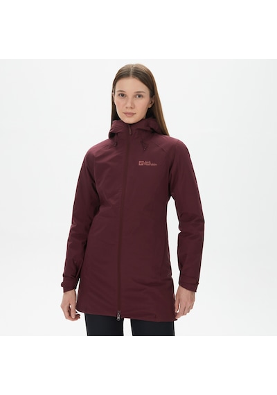 Jack Wolfskin Heidelstein Ins Kadın Kahverengi Mont