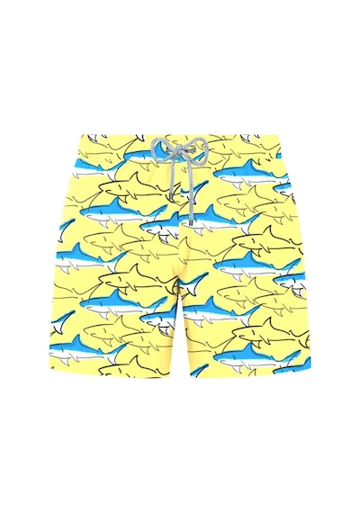 John Frank Mako Desenli Hızlı Kuruyan Mayo Short Erkek Mayo Short Jfssswl90 Sarı-mavi John Frank Mako Desenli Hızlı Kuruyan Mayo Short Erkek Mayo Short Jfssswl90 Sarı-mavi