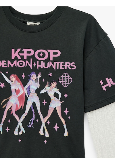 Koton Lisanslı Kpop Demon Hunters İblis Avcıları Baskılı Pamuklu Bisiklet Yaka Uzun Kollu Tişört Antrasit 7wkg10302ak Koton Lisanslı Kpop Demon Hunters İblis Avcıları Baskılı Pamuklu Bisiklet Yaka Uzun Kollu Tişört Antrasit 7wkg10302ak