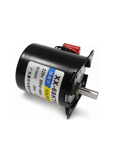 68ktyz 5rpm 220v Ac Senkron Redüktörlü Motor Düşük Devir Yüksek Tork Motor Otomasyon Motoru
