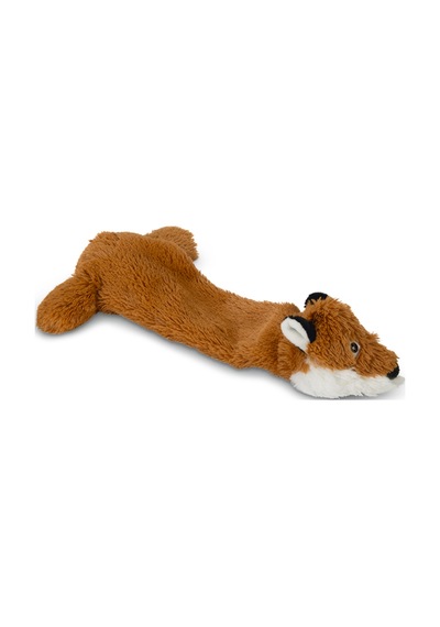 Beeztees Köpek Oyuncağı, İki Sesli, Tilki, Peluş, Kahverengi, 36cm