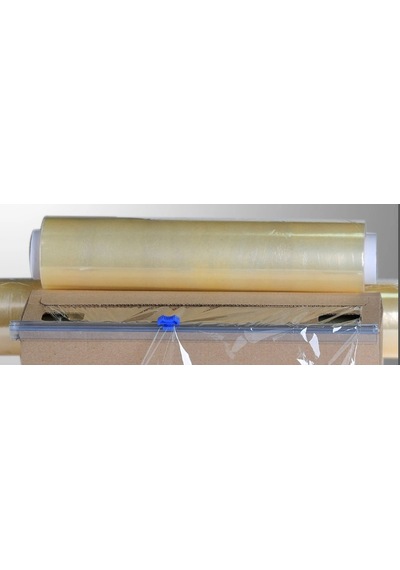 Gıda Streç Film 30 Cm X 300 Mt Kutulu Özel Kesme Bıçak Aparatı İle