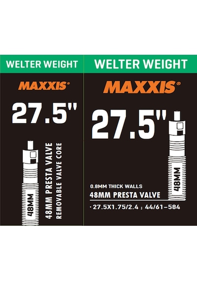 Maxxıs İç Lastik Welter Weight 27.5X1.75/2.4 Presta 48mm