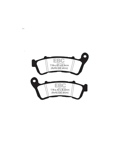 Ebc Fren Balatası Sinter Sfa388hh Forza Sh300 Cbf500 Cbf600 Nc70