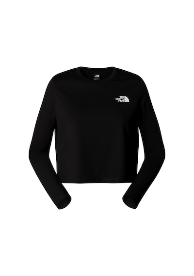 The North Face Kadın L/s Sımple Dome Crop T-shirt Nf0a89fkjk31 001