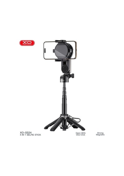 Ss24 Bluetooth V5.2 4'ü 1 Arada Selfie Çubuğu, Tripod, Kamera Ve Telefon Tutucu
