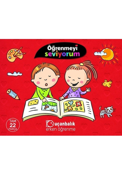 Öğrenmeyi Seviyorum Seti   -  22 Parça -  Uçanbalık Yayıncılık