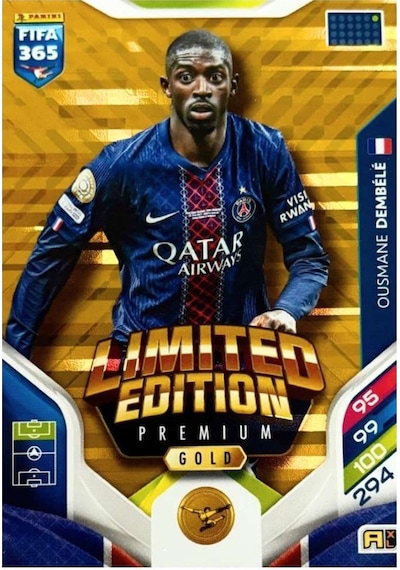 Panini Premium Gold 2026 Adrenalyn Xl Futbolcu Kartı Special Edition 1 Paket 10 Kart