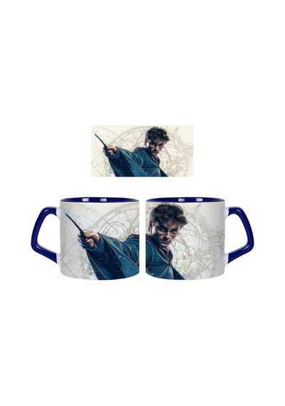 Harry Potter Kupa Bardak Tek Adet 0201 Çok Renkli
