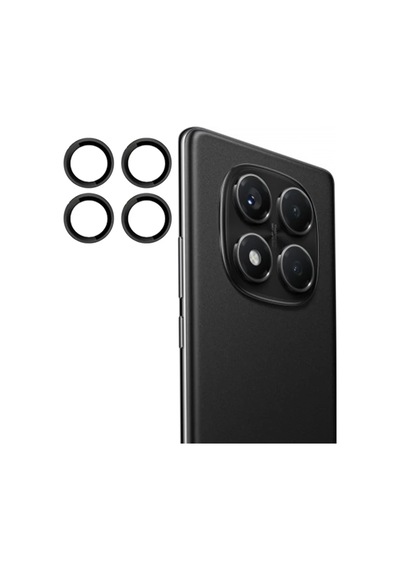 Joko Xiaomi Redmi Note 14 Pro 4g Pvd Metal Kamera Lens - Siyah standart