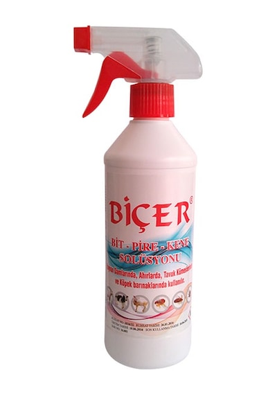 Biçer Bit - Pire - Kene Solüsyonu 500 ML Biçer Bit - Pire - Kene Solüsyonu 500 ML