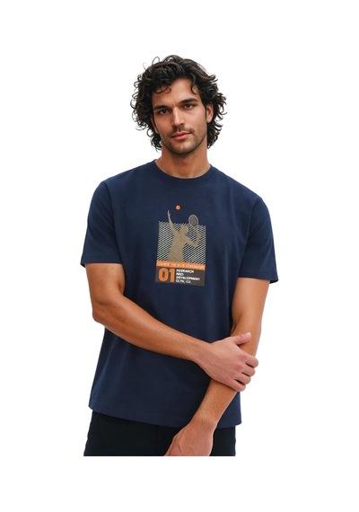 Arma Ar-ma Erkek Bisiklet Yaka Tişört Resim Baskili Örme Kumaş Regular Fit %100 Pamuk 30/2 Süprem Y31344448402 Lacivert-l1 Arma Ar-ma Erkek Bisiklet Yaka Tişört Resim Baskili Örme Kumaş Regular Fit %100 Pamuk 30/2 Süprem Y31344448402 Lacivert-l1