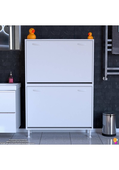 Eliusta Veluna 100 Cm Kirli Çamaşır Sepetli Dolap Banyo Dolabı Beyaz 100x138x32,5 Cm 6 Sepetli Dolap Beyaz Eliusta Veluna 100 Cm Kirli Çamaşır Sepetli Dolap Banyo Dolabı Beyaz 100x138x32,5 Cm 6 Sepetli Dolap Beyaz