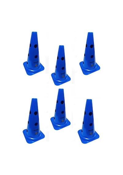 Avessa Hn-38-2 Delikli Antrenman Hunisi 38 Cm Mavi 6lı Mavi