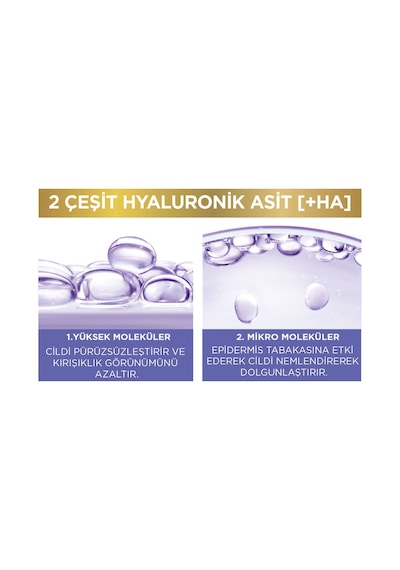 L'Oreal Paris Hyaluron Uzmanı Cilt Dolgunlaştıran Nemlendirici Gece Kremi 50 ML
