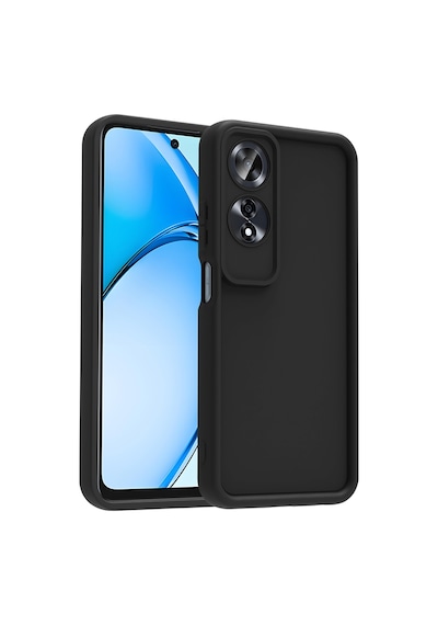 Oppo A60 Kılıf Kamera Korumalı Kalın Silikon Üstün Koruma Pazarplus Mürdüm