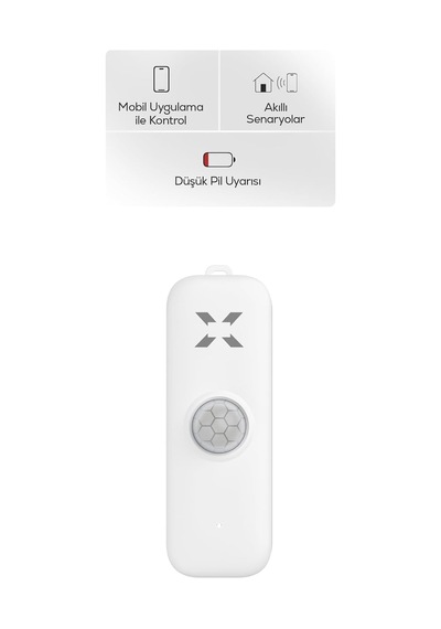 Hareket Sensörü Wifi Bağlantılı Telefona Bildirimli 128 Geniş Açı Akıllı Sensör X7501