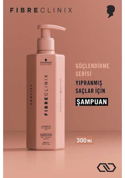 Fibre Clinix Güçlendirici Şampuan 300ml Yıpranmış Ve İşlem Görmüş Saçlar