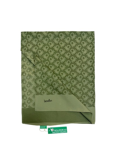 Benetton Elegante Şal - Uno - Haki