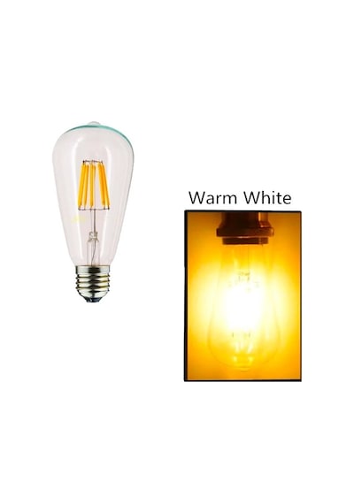 Cata Ct-4353 8w E27 Duylu Rustik Led Ampul Günışığı Rengi 5 Adet