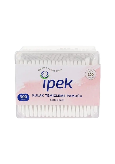 İpek Kulak Çubuğu 300 Lü Dikdörtgen