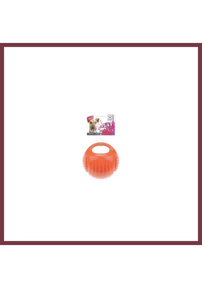 Storeşahin Kauçuk Top Köpek Oyuncağı Turuncu Small 7,7 Cm Shn0720