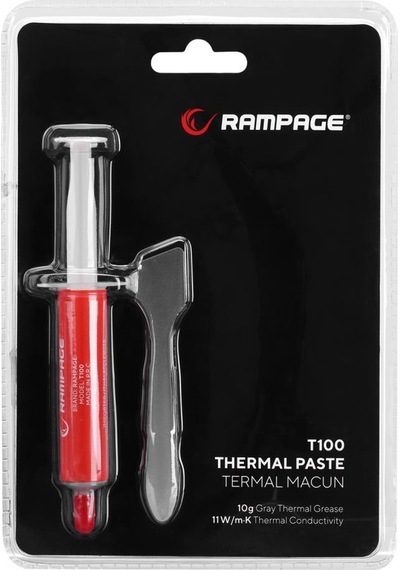 Rampage T100 10g 11w/m.k Gri Yüksek Performans Termal Macun