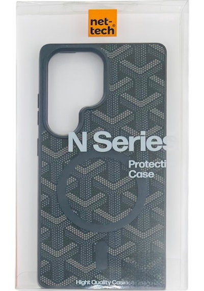 Nettech Samsung Galaxy S24 Ultra Uyumlu Nt-n083 Arka Koruma Kılıf - Gri Gri