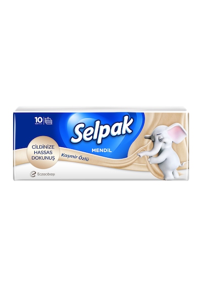 Selpak Kaşmir Özlü Mendil 100'lü 10 10