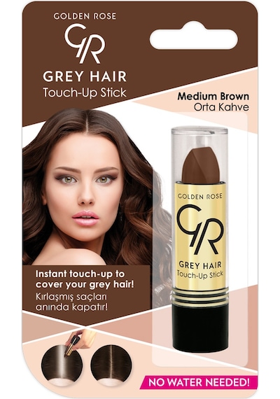 Golden Rose Gray Hair Beyaz Kapatıcı Saç Ruju 03 Orta Kahve