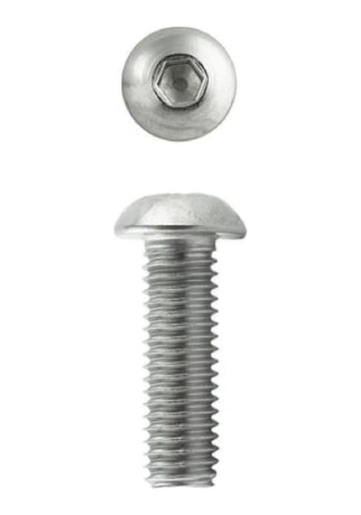 Bombe Başlı İmbus Civata Dın 7380 M10x20 Mm 10 Adet