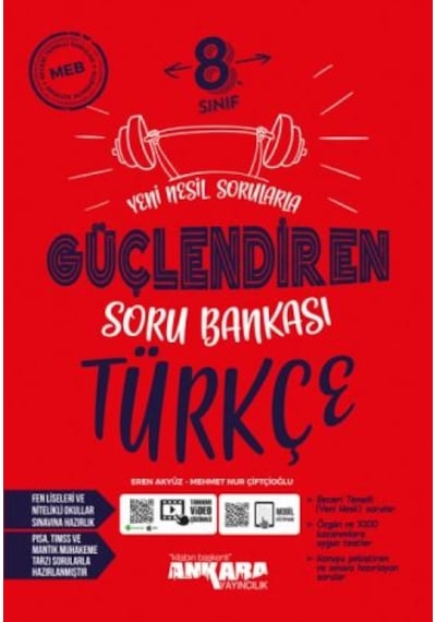 Ankara 8. Sınıf Türkçe Güçlendiren Soru Bankası Ankara