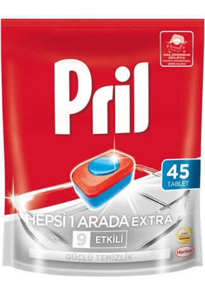 Pril Hepsi 1 Arada Extra Tablet 45'Li