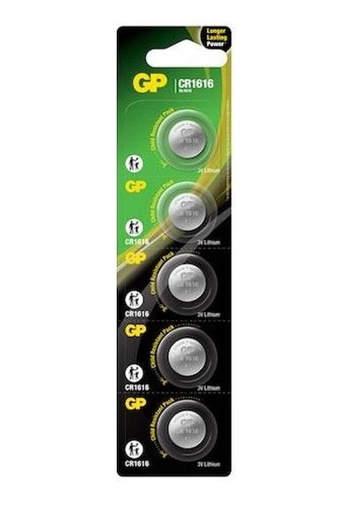 Gp Cr1616 3v Lityum Pil 5 Li Blister