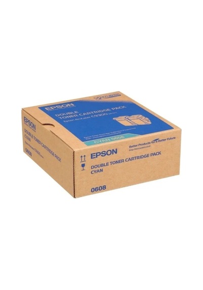 Epson C9300-C13S050608 Mavi Toner 2Li Paketi
