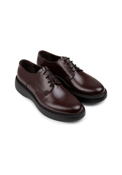 Deery Hakiki Deri Bordo Günlük Erkek Ayakkabı - 01932mbrde01 Bordo