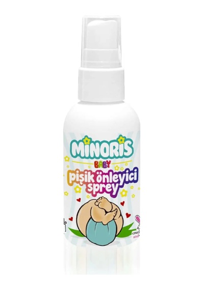 Minoris Baby Organik Pişik Önleyici Sprey 100 ML