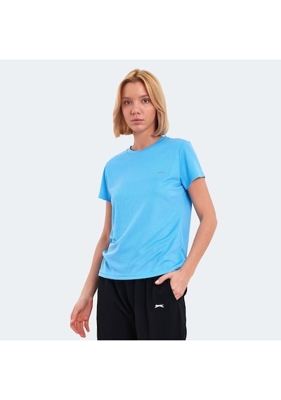 Slazenger RACING Kadın  Açık Mavi Tişört
