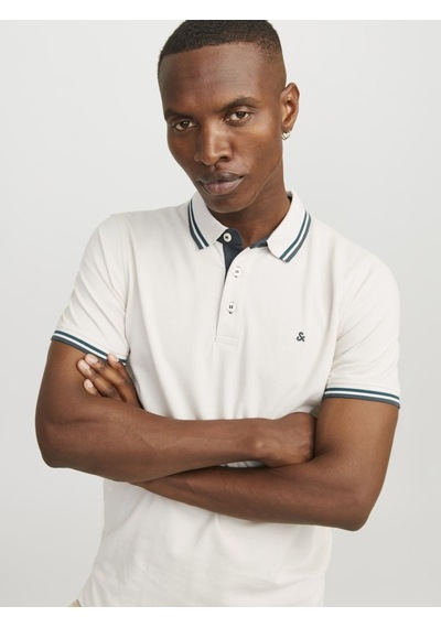 Jack & Jones Jack Jones Jjepaulos Polo Tişört 12136668 Krem
